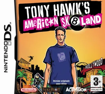 Tony Hawk's American Sk8land (Europe) (En,Fr,De,Es,It) box cover front